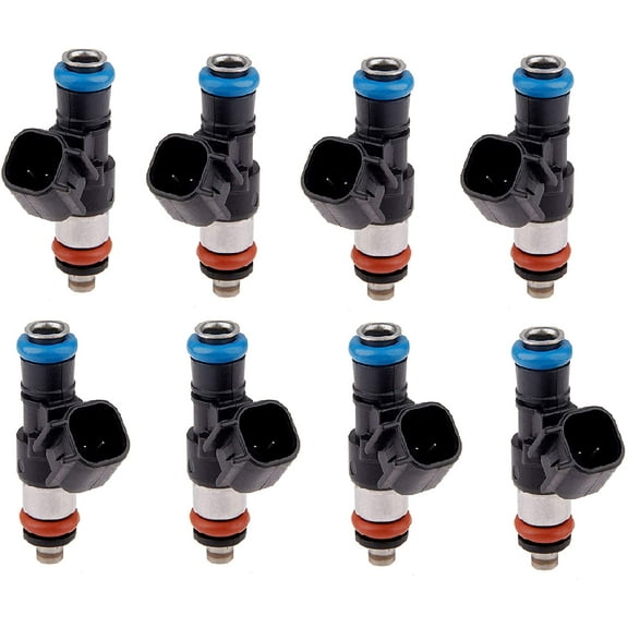 BAPMIC 42LB 440cc Fuel Injectors Compatible with 2006-2013 Corvette LS3 L99, 2010-2015 Camaro SS(Pack of 8) 0280158051