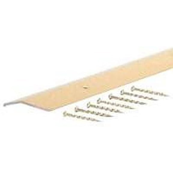 M-D Building Products Carpet Bar Gold - Gold Bar for Carpet Edge - 1-3/8 in x 36 in