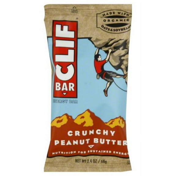 BAR CRNCHY PNUT BTR ORG3-2.4 OZ -Pack of 12