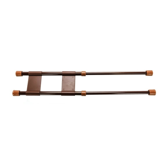 BAR - CUPBOARD DOUBLE - 10IN TO 17IN BROWN (E/F)