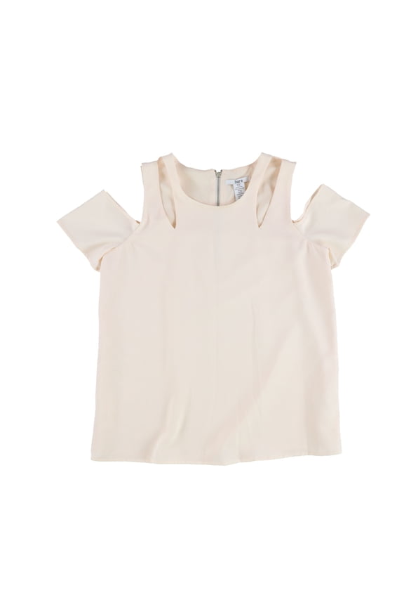 Cutout Cold Shoulder Top Pink Just Blush Justblush L