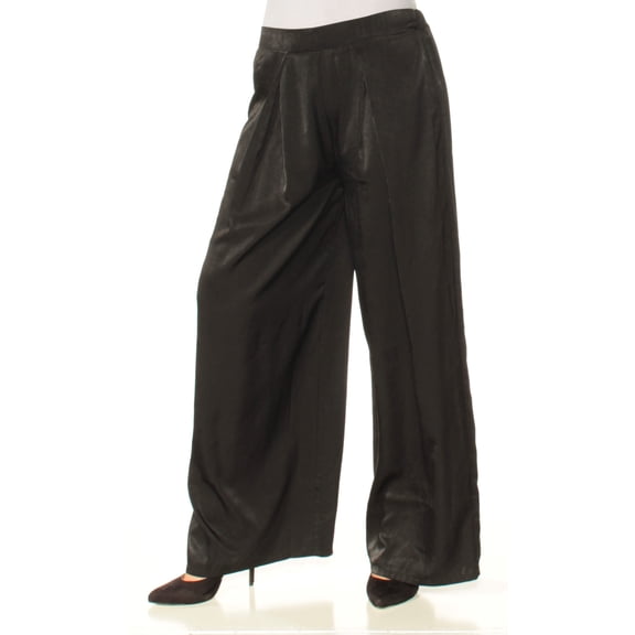 BAR III $59 Womens New 1418 Black Wide Leg Casual Pants S B+B