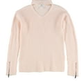 thumbnail image 1 of bar III Womens Choker-Neck Pullover Sweater, Pink, Small, 1 of 2