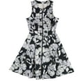 thumbnail image 1 of bar III Womens Full Zip Fit & Flare Dress, Purple, Medium, 1 of 2