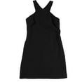 thumbnail image 1 of bar III Womens Solid A-line Dress, Black, XX-Small, 1 of 2