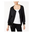 thumbnail image 1 of BAR III $90 Womens New 1340 Black Zip Up Casual Jacket L B+B, 1 of 4