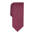 thumbnail image 1 of BAR III Mens Burgundy Grenadine Slim Neck Tie, 1 of 2