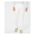thumbnail image 1 of BAR III Mens White Flat Front, Slim Fit Suit Separate Pants W32/ L32, 1 of 3