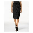 thumbnail image 1 of BAR III Womens Black Knee Length Tulip Casual Skirt M, 1 of 4
