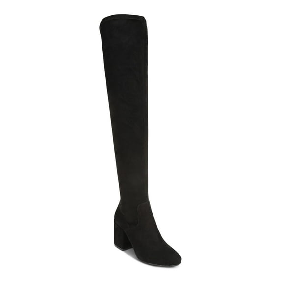 BAR III Womens Black Zipper Padded Gabrie Round Toe Block Heel Heeled Boots 11 M
