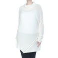 thumbnail image 1 of BAR III Womens Ivory Long Sleeve Turtle Neck Sweater  Size XL, 1 of 2