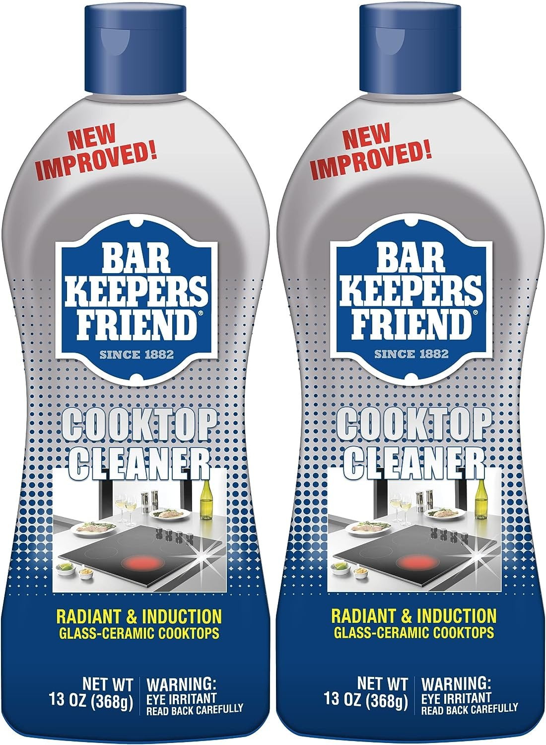 BAR KEEPERS FRIEND Multipurpose Cooktop Cleaner 13 oz Liquid Stovetop