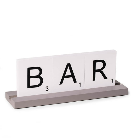 BAR Scrabble Design Table Top Dcor