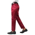 thumbnail image 1 of BARABAS Men's Solid Color Plain Shiny Chino Dress Pants 3CP02, 1 of 8