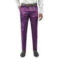 thumbnail image 1 of BARABAS Men's Solid Color Plain Shiny Chino Dress Pants 3CP02, 1 of 8