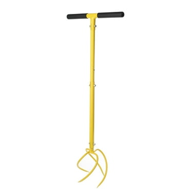 BARAYSTUS Garden hand tiller Cultivator tiller Soil Lossener Lawn，garden bed and plant box cultivator, Garden Tools.