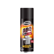 BARBECUE BBQ GRILL CLEANER SPRAY GREASE DISSOLVES BURNED-ON 12 oz 6 PACK