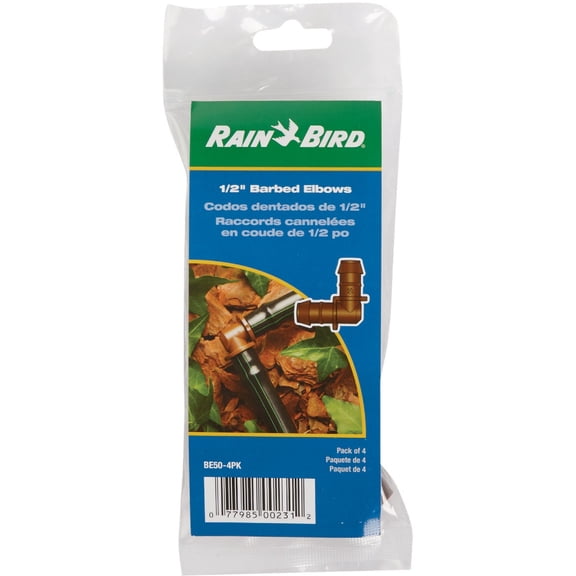 Rain Bird Barbed Elbow Fitting - 1/2 In - Pack of 6