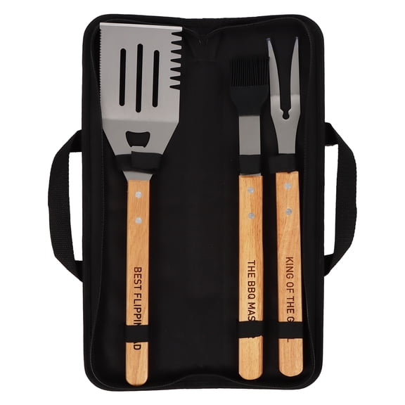 Grill Master Barbecue Tool Set, 4 Pieces, Father's Day by Way To Celebrate