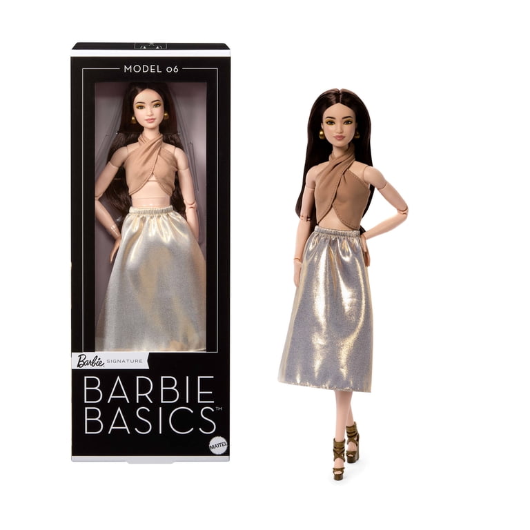 Barbie, Collectible Doll, Brunette Hair, Golden Skirt - Walmart.com Barbie, Collectible Doll, Brunette Hair, Golden Skirt - Walmart.com