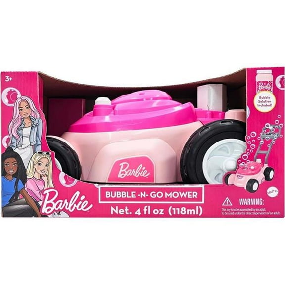 BARBIE BUBBLE N GO MOWER(Pack of 1)