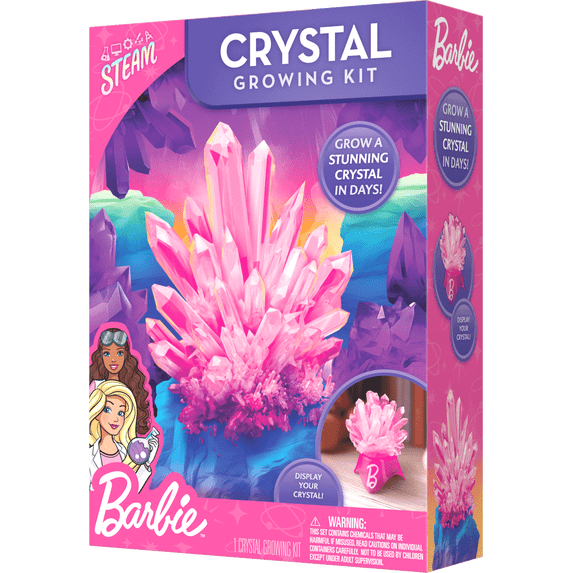 Barbie Crystal Growing Science Kit for Kids Ages 8 and Up by Blue Marble