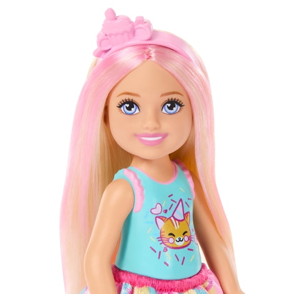BARBIE Club Chelsea Birthday Themed Doll and Accessories