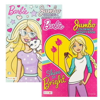 Barbie Backpack Travel Coloring and Activity Set by Bendon, Hardcover