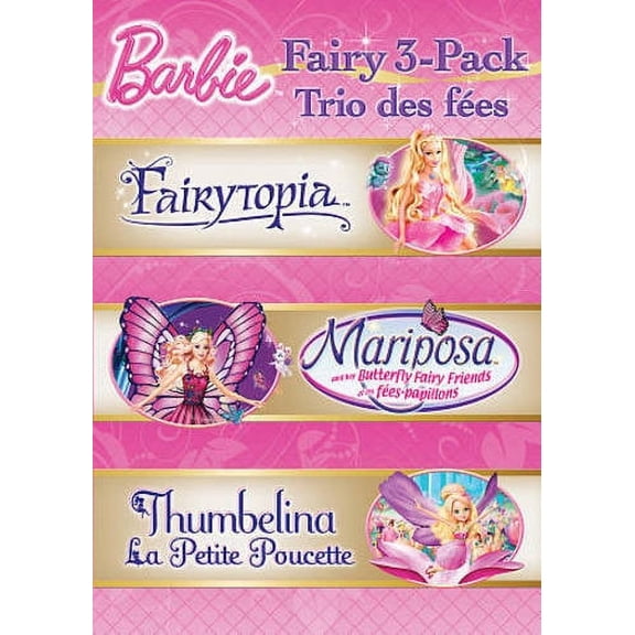 BARBIE: FAIRY 3-PACK [DVD] [CANADIAN]