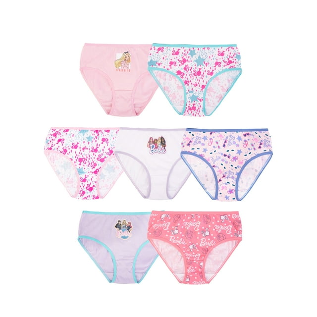 BARBIE GIRLS 7 PACK CHARACTER UNDERWEAR