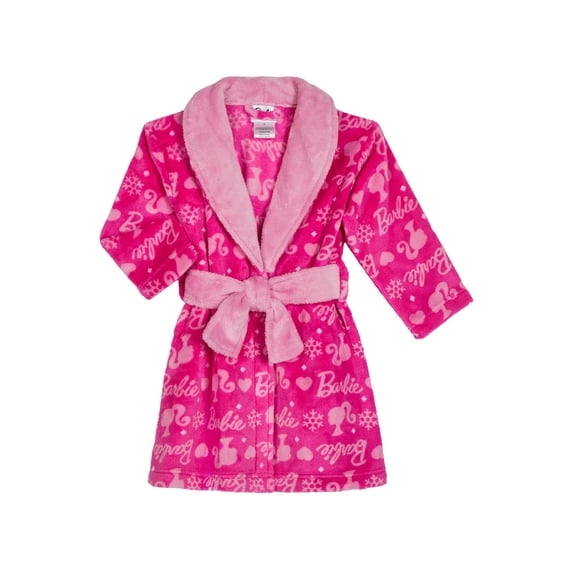 Barbie Toddler Girl Pajama Robe, Sizes 2T-5T