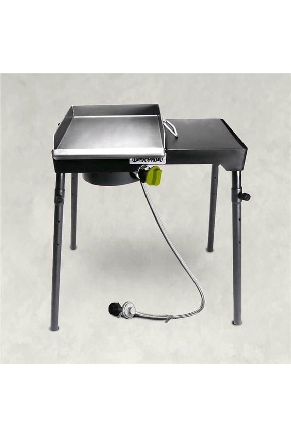 INT'L STOVE PATIO 1-BRNR W/GRDL TPPR
