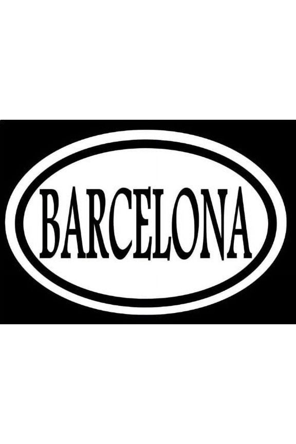 BARCELONA 6" STICKER DECAL SPAIN SPANISH BULLS SPANISH FESTIVAL EUROPE EU EURO LOVE *C190*