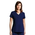 thumbnail image 1 of Grey's Anatomy Signature 2115 3 Pocket Scrub Top-Indigo-X-Large, 1 of 4