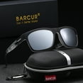 thumbnail image 1 of BARCUR Brand Polarized Men's Sunglasses With Multiple Colors Available PC Material TAC Lenses Comfortable And Lightweight Women's Sunglasses Driving Beach Cycling Good Gift Choice, 1 of 3