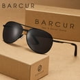 thumbnail image 1 of BARCUR Exquisite Vacation Style Sunglasses With UV Protection And Glare Reduction, Versatile Daily Brand Packaging, 1 of 2
