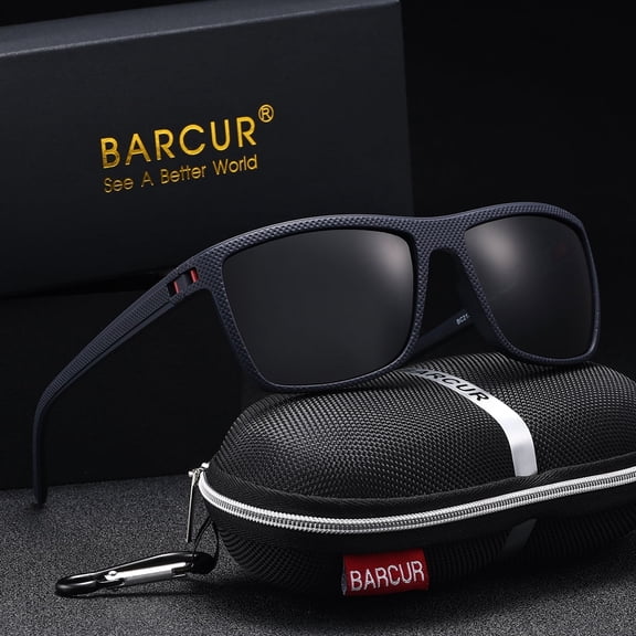 BARCUR Lightweight And Comfortable Casual Business Style Sunglasses With Fashionable Decoration And UV Brand Packaging