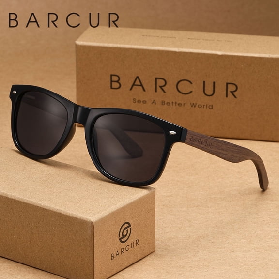 BARCUR Simple Daily Versatile Sunglasses With UV Protection To Enhance Visual Comfort. Brand Packaging Is A Great Gift Item