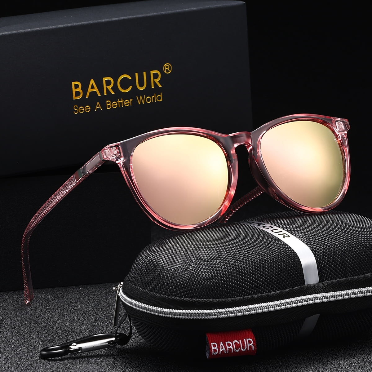BARCUR Sports Polarized Sunglasses for Men Summer Fashion 