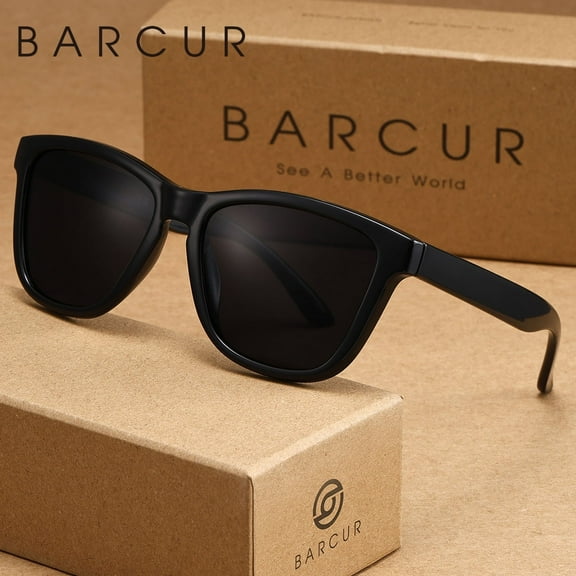 BARCUR Vacation Style, Lightweight And Comfortable Sunglasses With Uv Protection And Glare Reduction. Brand Packaging Is A Great Gift Item