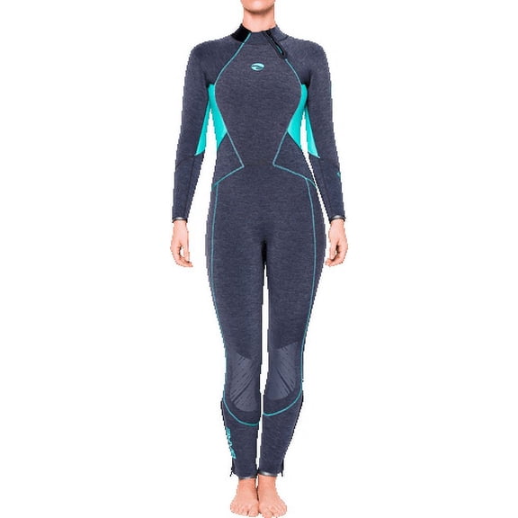 BARE Evoke Womens 3mm Fullsuit (10, Black)