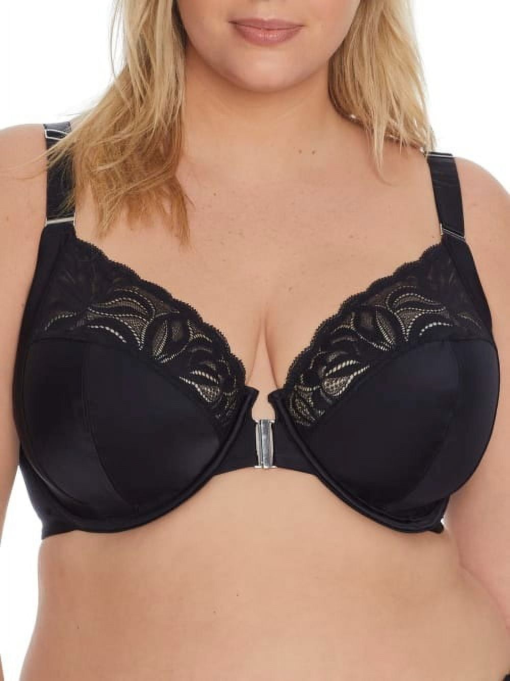 REVEAL Midnight Black The Perfect Support T-Shirt Bra, US 34DDD, UK 34E,  NWOT