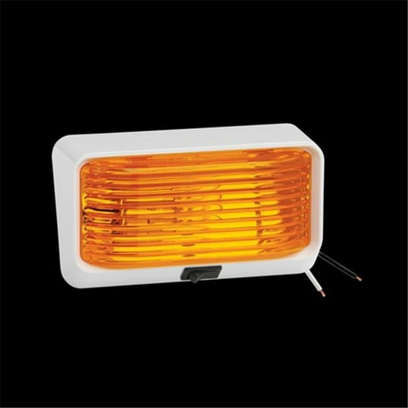 BARGMAN 3478518 Porch Light No. 78 Amber Lens With Switch