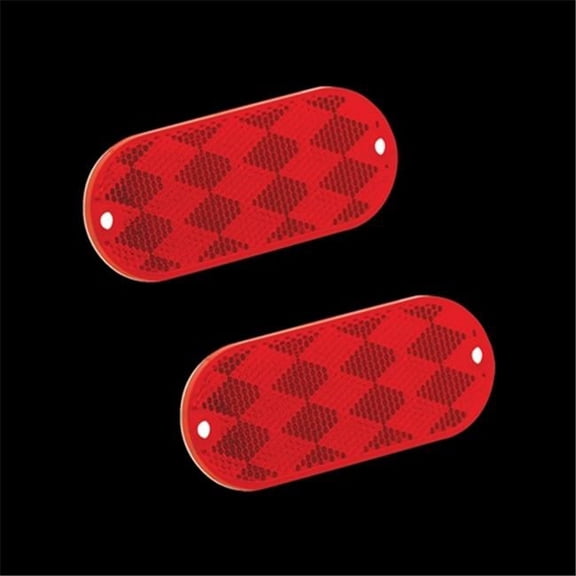 BARGMAN 7178010 Oblong Reflector No - 92 Red