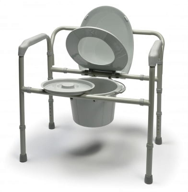 BARIATRIC FOLDING COMMODE LUMEX
