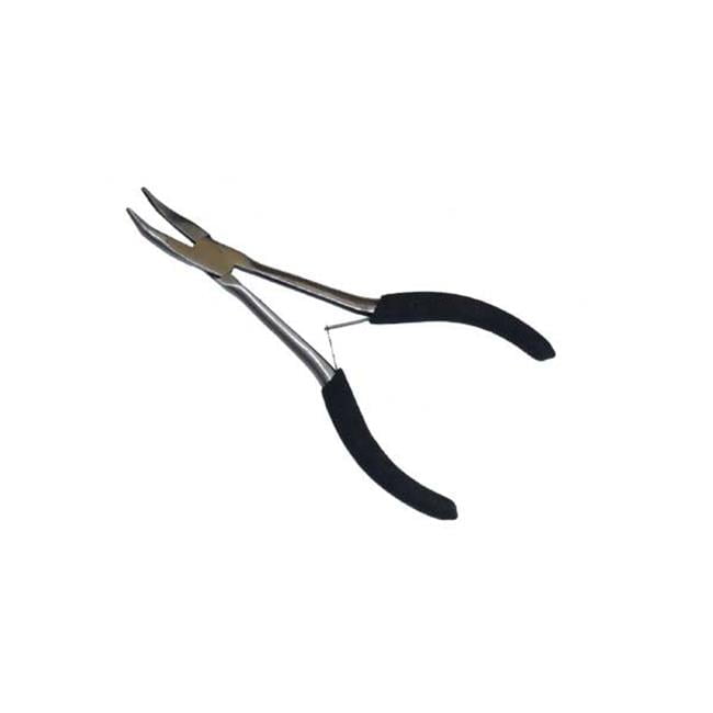 BARJAN  6'' Black Steel Bent Nose Plier