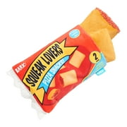 BARK 3-Part Pizza Roll Squeak Lovers Snacks Dog Toy for Medium and Large Dog Sizes