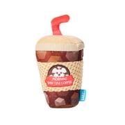 BARK Cold Chew Coffee Plush Dog Toy, All Dog Sizes