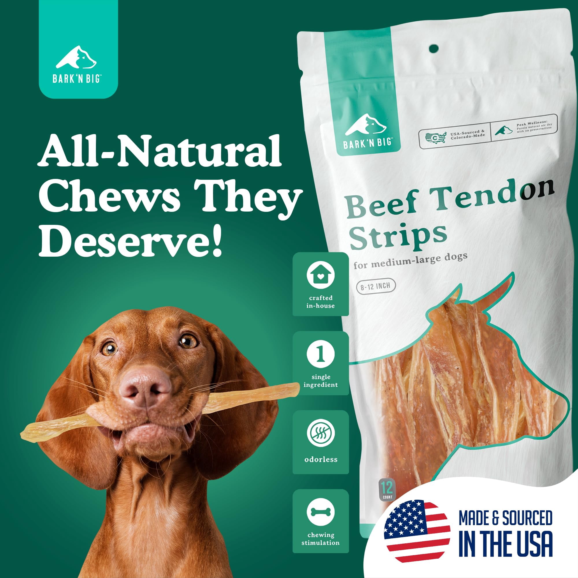 Curated visual reference: Ultimate Guide To Dog Tendonitis Treatment Reference: Bark N Big Beef Fev6 Tendons For Dogs Made In