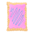 thumbnail interactive-video image 1 of BARK Box Toaster Pup Pastry Squeaky Crinkle Plush Dog Toy, 1 of 8